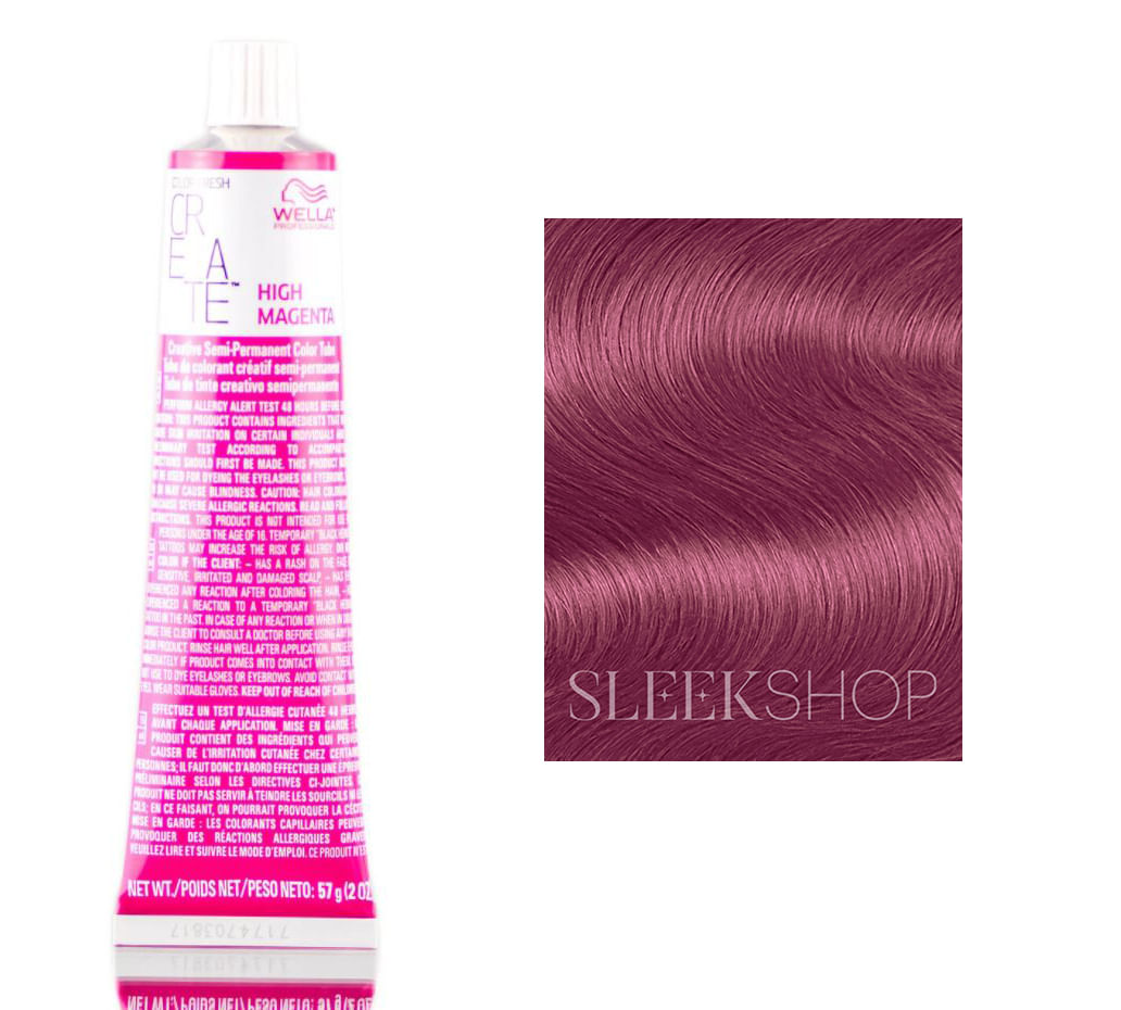 Cor De Cabelo Wella Color Fresh Create High Magenta