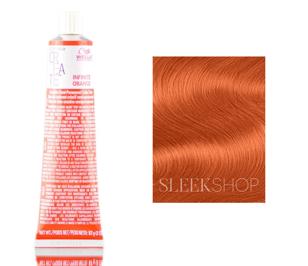 Cor De Cabelo Wella Color Fresh Create Infinite Orange