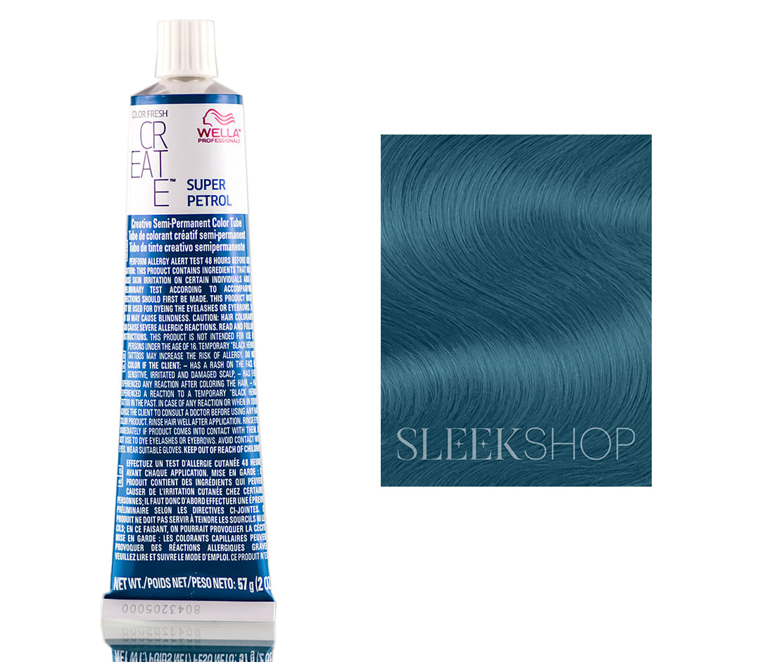 Cor De Cabelo Wella Color Fresh Create Super Petrol