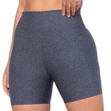 Shorts Academia Feminino Suplex Básico Preto Donna Martins