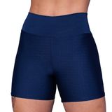 Shorts Academia Feminino Suplex Básico Preto Donna Martins