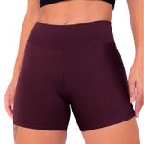 Shorts Academia Feminino Suplex Básico Preto Donna Martins