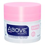 Desodorante Em Creme Above Women Candy Antitranspirante 48h Sem Álcool 50g