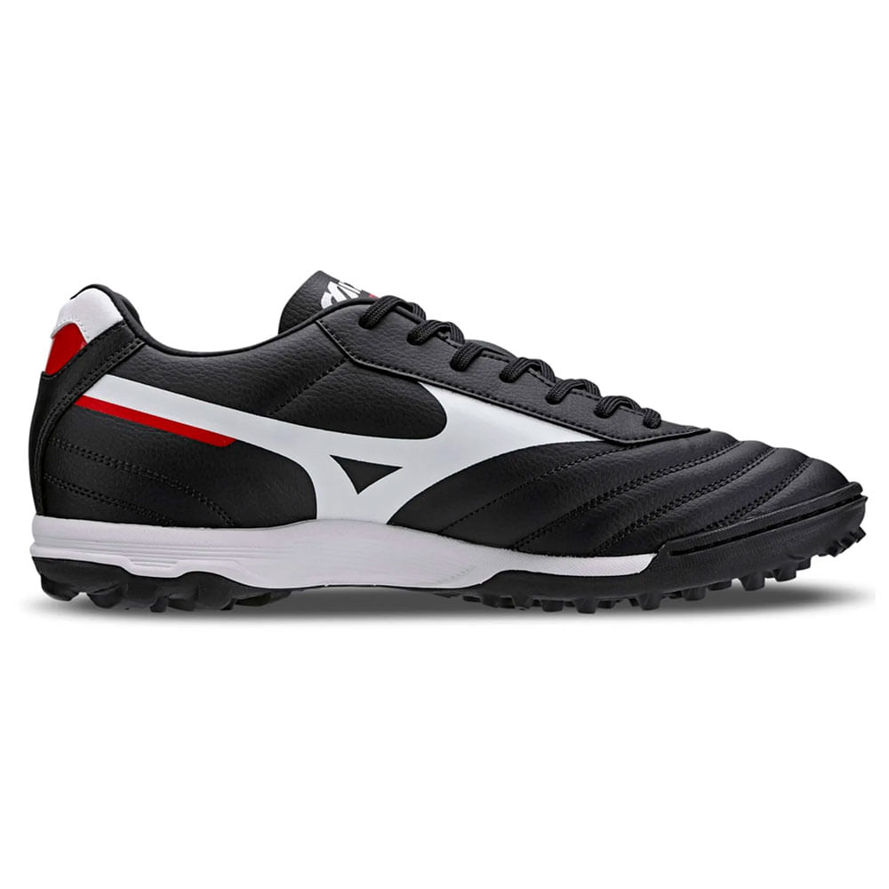 Chuteira Society Mizuno Morelia Classic As - Masculino - 41 - Preto-branco