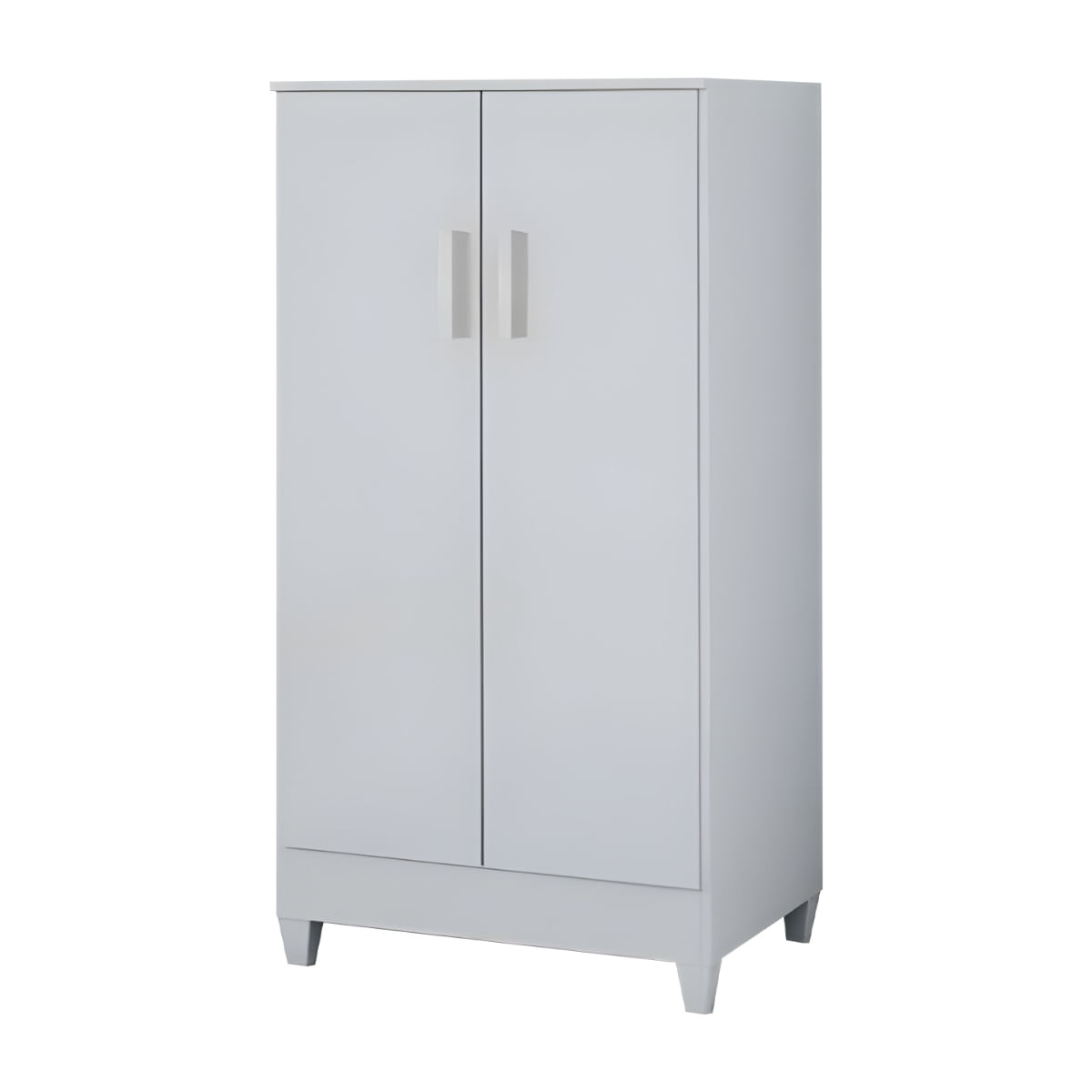 Armário Organizador Sapateira Slim 2 Portas - Branco