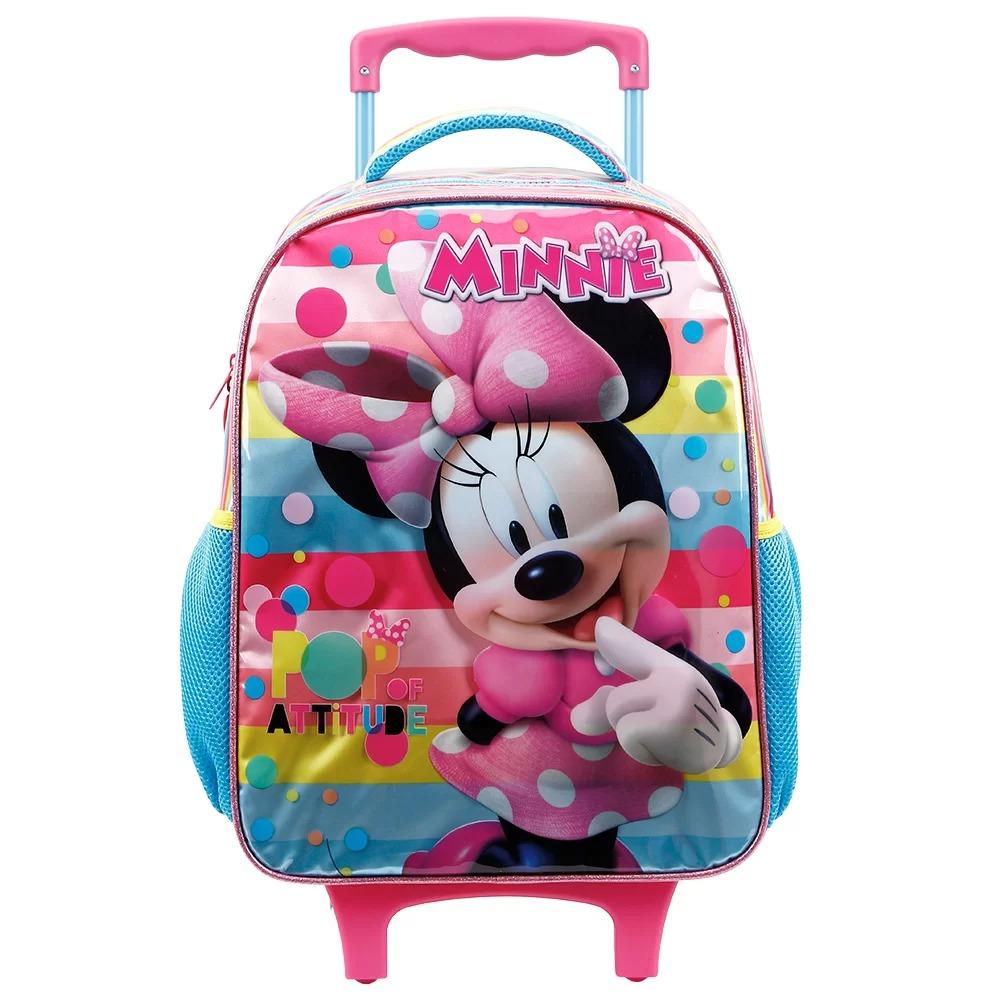 Mochila De Rodinhas Xeryus 16 Minnie S Rosa