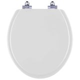 Assento Sanitário Laqueado Soft Close Saveiro Cinza Prata (cinza Claro) Para Vaso Celite