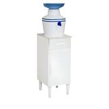 Mini Balcão Cozinha Mdp 15mm 1 Porta 1 Gaveta - Branco