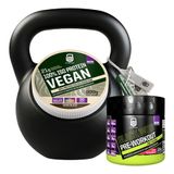 Kit 100% Iso Protein Vegan 900g + 1x Wod Pré-workout 120g Baunilha/ Frutas Vermelhas