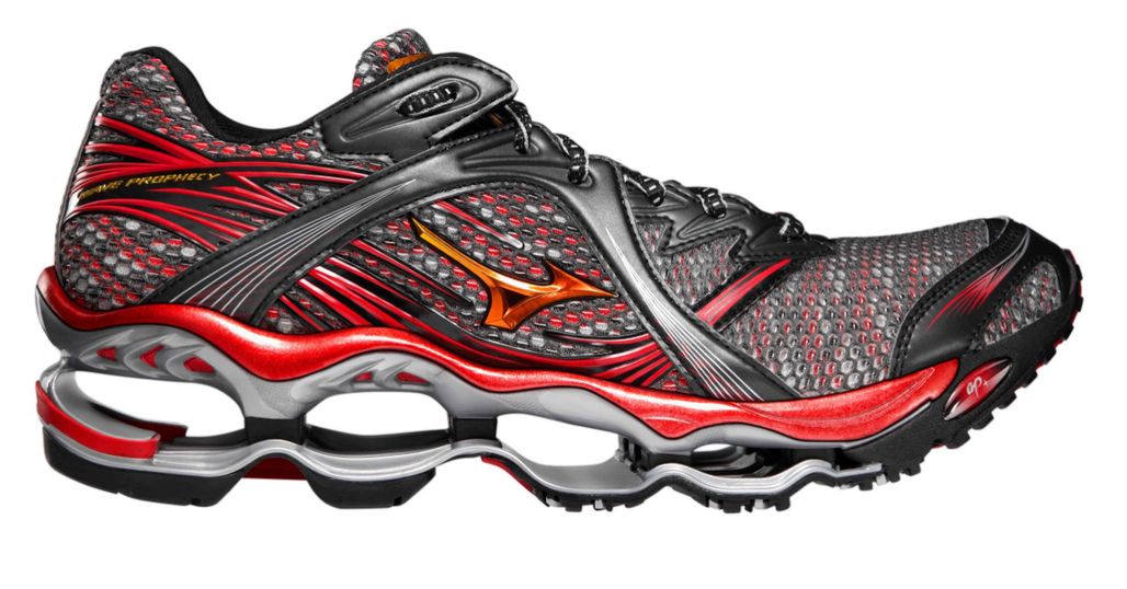Tenis Mizuno Wave Prophecy 1 Vermelho E Cinza Carrefour