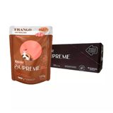 Caixa 18 Un. Ração Úmida Quatree Supreme Para Cães Adultos Frango 100g