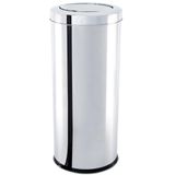 Lixeira Inox Com Tampa Basculante 40,5 Litros - 3032/205 - Brinox