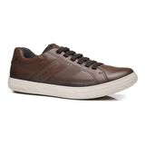 Sapatênis Em Couro Pegada 115963 Masculino