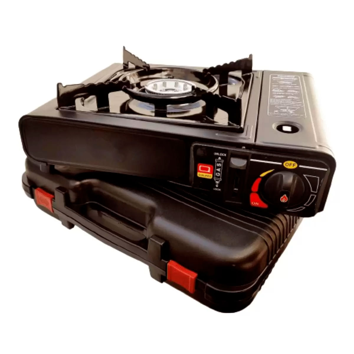 Fogão Portátil Gás 1 Boca Com Maleta Para Camping Fogareiro Carrefour