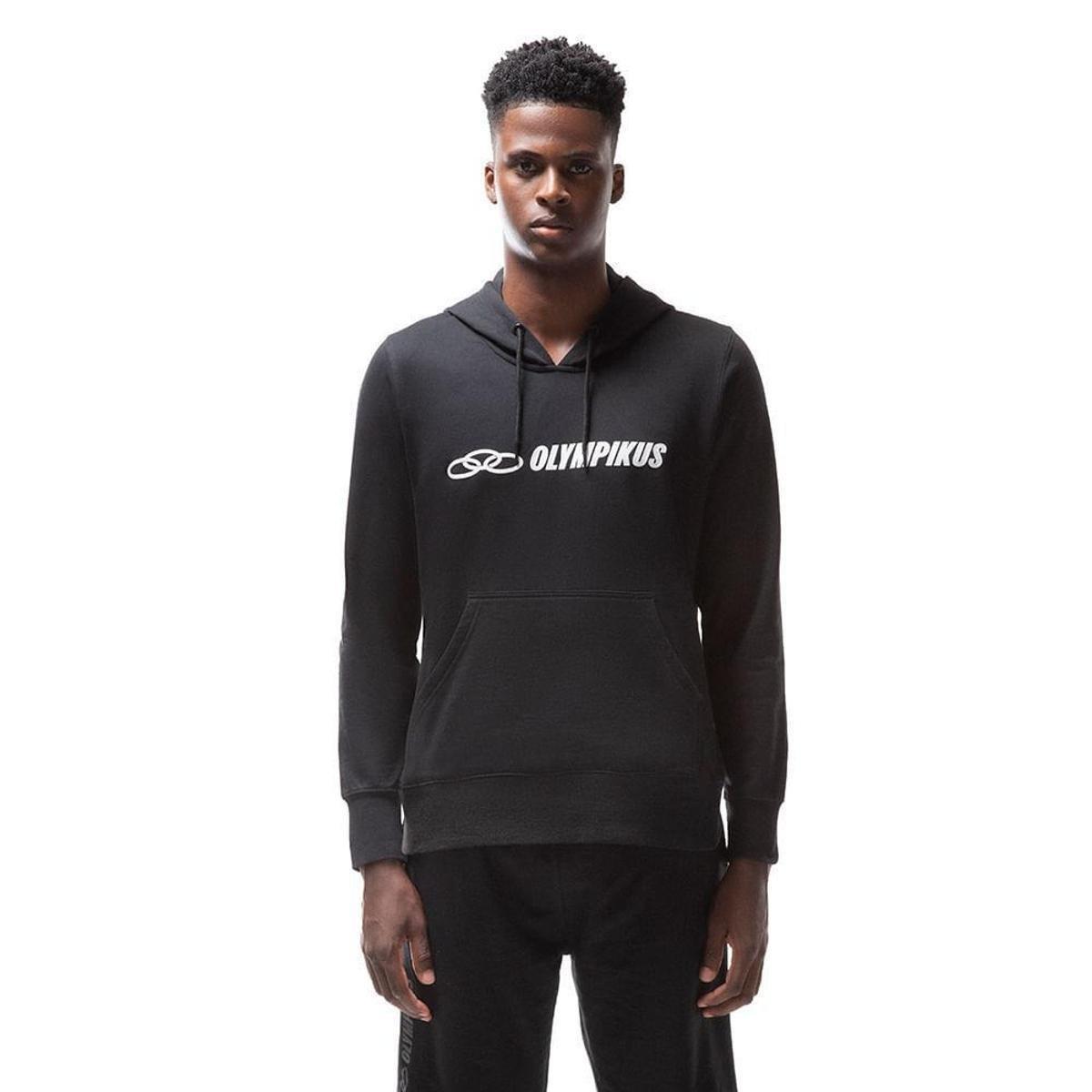 Blusa De Moletom Olympikus Hoodie Preto M