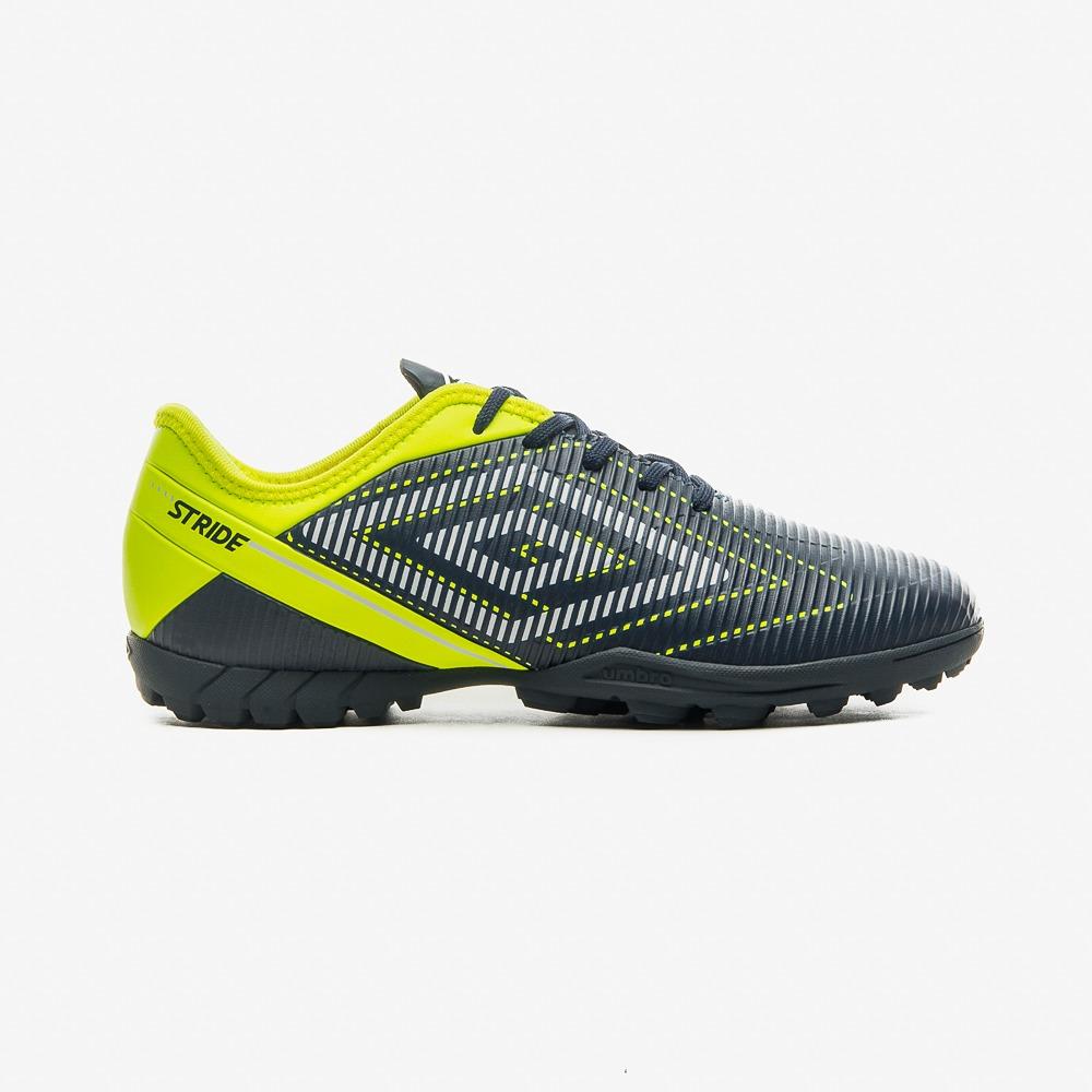 Chuteira Umbro Society Stride Marinho/limao/branco 040