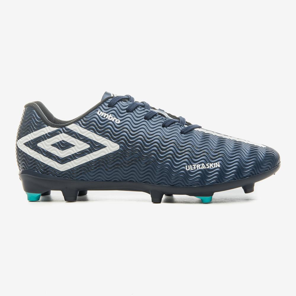 Chuteira Umbro Campo Ultraskin Marinho/branco/preto 039