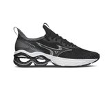 Tenis Mizuno Wave Invictus 3 Preto/prata 043