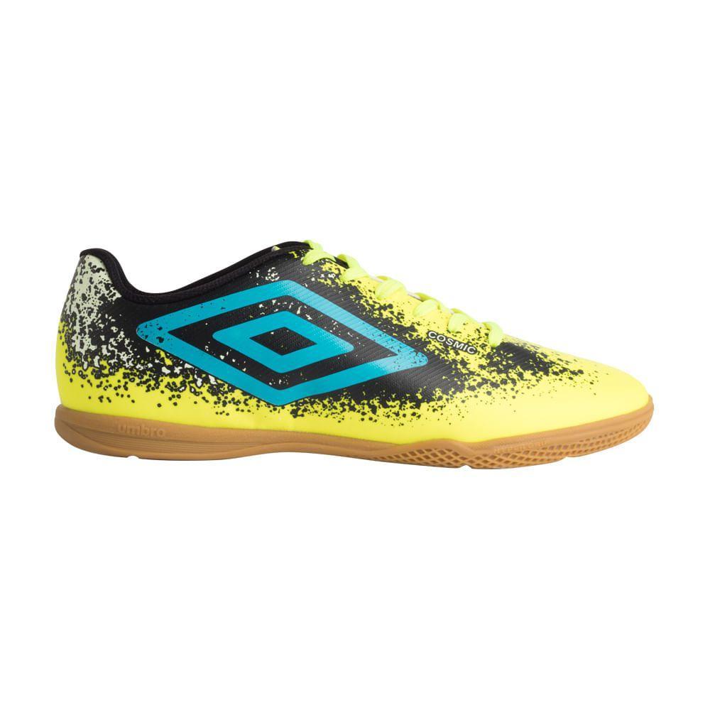 Chuteira Umbro Futsal Cosmic Verde/azul 044