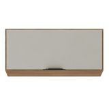 Armário Aéreo Firenze 1 Porta 70cm Amêndola/nude Prime - Demóbile