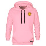 Blusão Moletom Canguru Sol Masculino E Feminino Personalizado Com Capuz E Bolso