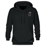 Blusão Moletom Canguru Pirata Gato Masculino E Feminino Personalizado Com Capuz E Bolso