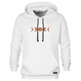 Blusão Moletom Canguru Fases Da Lua Masculino E Feminino Personalizado Com Capuz E Bolso