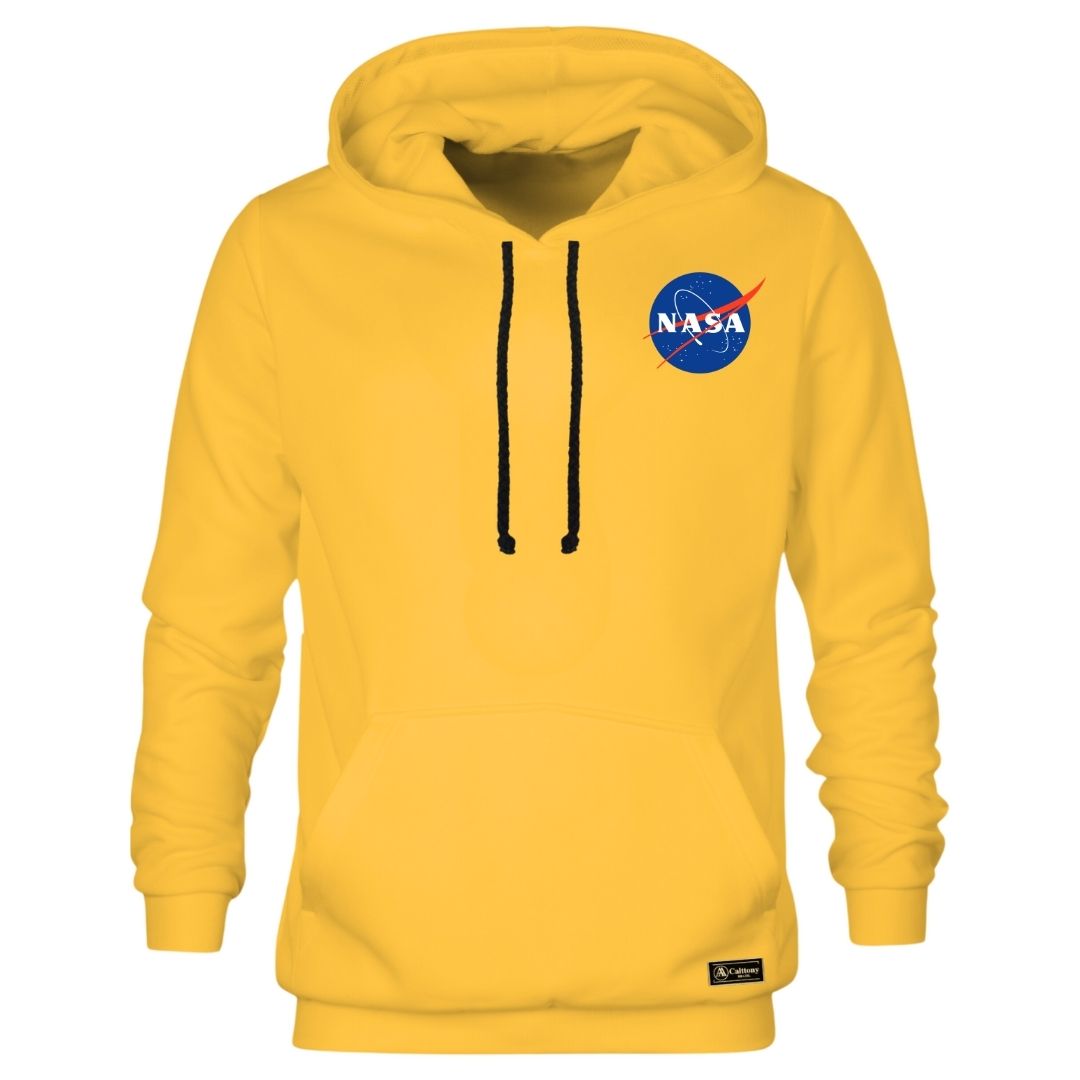 Blusão Moletom Canguru Nasa Masculino E Feminino Personalizado Com Capuz E Bolso