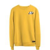 Blusão Moletom Panda Masculino E Feminino Personalizado Sem Capuz Gola Redonda