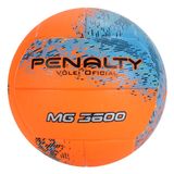 Bola Penalty Volei Mg 3600 Laranja/azul/preto