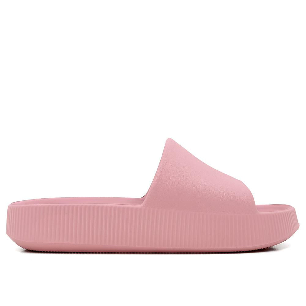 Chinelo Usaflex Plataforma Soft Rose 035