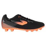 Chuteira Topper Drible V Campo Preto/coral 044