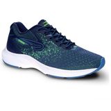 Tenis Rainha Spread Azul/marinho/verde Neon 043