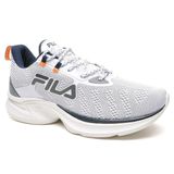 Tenis Fila Racer For All Masculino-branco/marinho/laranja 039