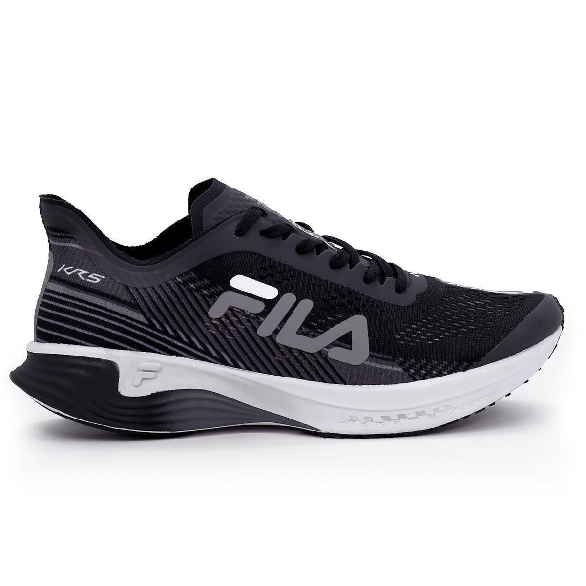 Tenis Fila Kr5 Masculino Preto/grafite/branco  043