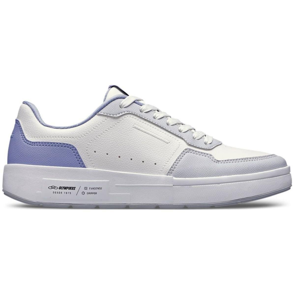 Tenis Olympikus Versa Branco/roxo 039