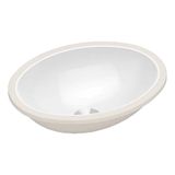 Cuba Embutir Celite Oval 39x30cm Sem Ladrão Branco