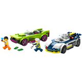 Lego Lego City - Perseguição De Carro Da Policia E Muscle Car