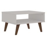 Mesa de Centro Genialflex Branco Fosco