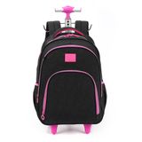 Mochila De Carrinho Up4you Preto Com Rosa