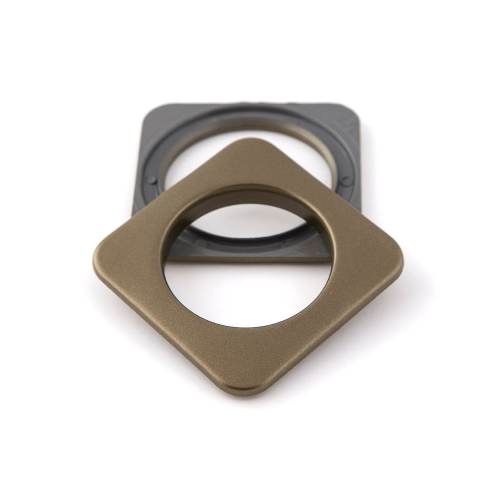 Ilhós Para Cortina Quadrado 32mm C/10 Unid 210-0810 Wiler-K