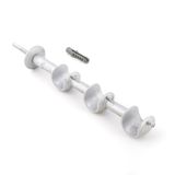 Suporte Triplo Para Varao De Cortina 19x19x19mm - SL061 - 38 SL061-38 Wiler-K