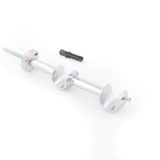 Suporte Duplo Para Varao De Cortina 19x19mm - SL060 - 10 SL060-10 Wiler-K