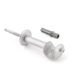 Suporte Simples Para Varao De Cortina 19mm - SL066 - 38 SL066-38 Wiler-K