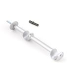 Suporte Duplo Longo 8cm Varao Cortina 19x19mm - SB145 - 38 SB145-38 Wiler-K