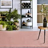 Tapete Para Sala-Quarto Aconchego 07 140X200 Rosa Felpudo 7908006033752 Edantex