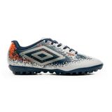 Chuteira Umbro Society Cosmic Branco/marinho 042