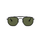 Ray-ban The Marshal Ii Rb3648m 002/58 Preto Lente Polarizada Verde Tam 52