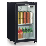 Refrigerador/expositor Vertical Gptu-120pr Preto Frost Free C/ Condensador Estático E Led - Gelopar 110v Gelopar