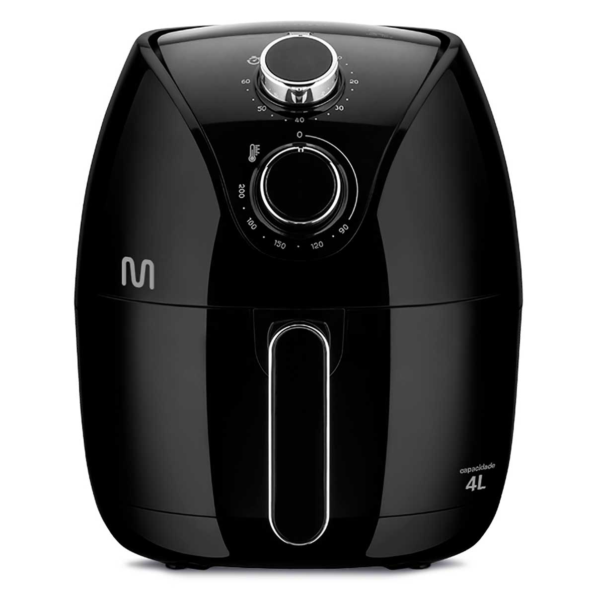 Air Fryer Multilaser Black Go201 4L 1500W